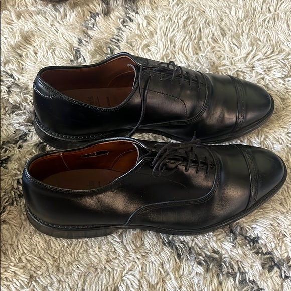 black closed toe dress shoes Pumps Dress-Sophia Size:L / US 10-12 stitched leather sole is Lace Prom Dresses Black and Silver Cut